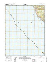 Saunders Reef California Current topographic map, 1:24000 scale, 7.5 X 7.5 Minute, Year 2015