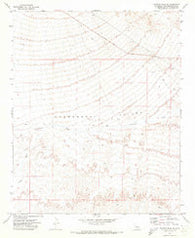 Savahia Peak NE California Historical topographic map, 1:24000 scale, 7.5 X 7.5 Minute, Year 1971