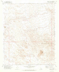 Savahia Peak California Historical topographic map, 1:24000 scale, 7.5 X 7.5 Minute, Year 1971