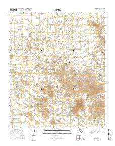 Savahia Peak California Current topographic map, 1:24000 scale, 7.5 X 7.5 Minute, Year 2015
