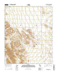 Savahia Peak SW California Current topographic map, 1:24000 scale, 7.5 X 7.5 Minute, Year 2015