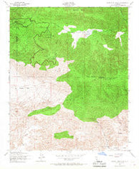 Sawmill Mountain California Historical topographic map, 1:24000 scale, 7.5 X 7.5 Minute, Year 1943