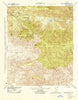 Sawmill Mountain California Historical topographic map, 1:31680 scale, 7.5 X 7.5 Minute, Year 1944