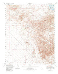 Sawtooth Range California Historical topographic map, 1:62500 scale, 15 X 15 Minute, Year 1950