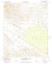Sawtooth Ridge California Historical topographic map, 1:24000 scale, 7.5 X 7.5 Minute, Year 1961