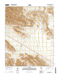Sawtooth Ridge California Current topographic map, 1:24000 scale, 7.5 X 7.5 Minute, Year 2015