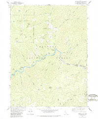 Sawyers Bar California Historical topographic map, 1:24000 scale, 7.5 X 7.5 Minute, Year 1979