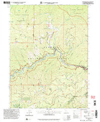 Sawyers Bar California Historical topographic map, 1:24000 scale, 7.5 X 7.5 Minute, Year 2001