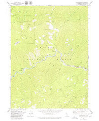 Sawyers Bar California Historical topographic map, 1:24000 scale, 7.5 X 7.5 Minute, Year 1979
