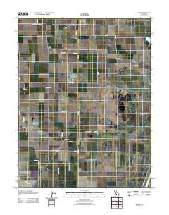 Saxon California Historical topographic map, 1:24000 scale, 7.5 X 7.5 Minute, Year 2012