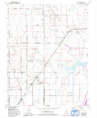 Saxon California Historical topographic map, 1:24000 scale, 7.5 X 7.5 Minute, Year 1952