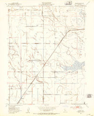 Saxon California Historical topographic map, 1:24000 scale, 7.5 X 7.5 Minute, Year 1952