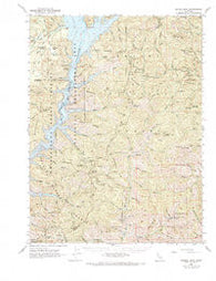 Schell Mtn California Historical topographic map, 1:62500 scale, 15 X 15 Minute, Year 1950