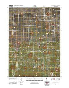 Schonchin Butte California Historical topographic map, 1:24000 scale, 7.5 X 7.5 Minute, Year 2012