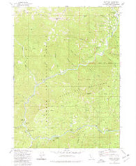 Scott Bar California Historical topographic map, 1:24000 scale, 7.5 X 7.5 Minute, Year 1980