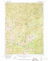 Scott Bar California Historical topographic map, 1:62500 scale, 15 X 15 Minute, Year 1955
