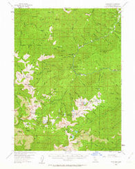 Scott Bar California Historical topographic map, 1:62500 scale, 15 X 15 Minute, Year 1955
