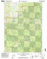 Scott Mountain California Historical topographic map, 1:24000 scale, 7.5 X 7.5 Minute, Year 2001