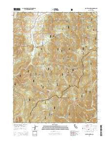 Scott Mountain California Current topographic map, 1:24000 scale, 7.5 X 7.5 Minute, Year 2015
