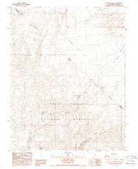 Scottys Castle California Historical topographic map, 1:24000 scale, 7.5 X 7.5 Minute, Year 1988