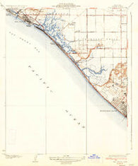 Seal Beach California Historical topographic map, 1:31680 scale, 7.5 X 7.5 Minute, Year 1935