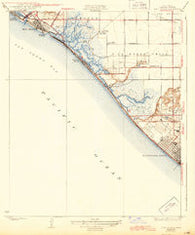 Seal Beach California Historical topographic map, 1:31680 scale, 7.5 X 7.5 Minute, Year 1935