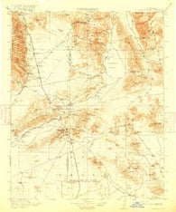 Searles Lake California Historical topographic map, 1:250000 scale, 1 X 1 Degree, Year 1915