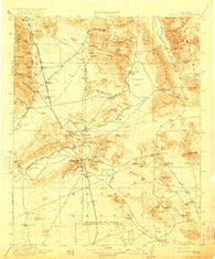 Searles Lake California Historical topographic map, 1:250000 scale, 1 X 1 Degree, Year 1915