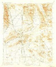 Searles Lake California Historical topographic map, 1:250000 scale, 1 X 1 Degree, Year 1915
