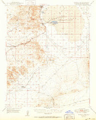 Searles Lake California Historical topographic map, 1:62500 scale, 15 X 15 Minute, Year 1950