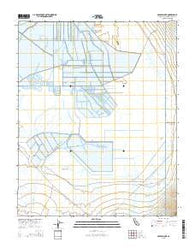 Searles Lake California Current topographic map, 1:24000 scale, 7.5 X 7.5 Minute, Year 2015