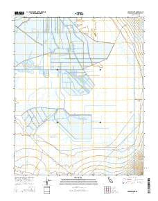 Searles Lake California Current topographic map, 1:24000 scale, 7.5 X 7.5 Minute, Year 2015