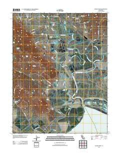Sears Point California Historical topographic map, 1:24000 scale, 7.5 X 7.5 Minute, Year 2012