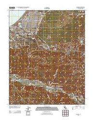 Seaside California Historical topographic map, 1:24000 scale, 7.5 X 7.5 Minute, Year 2012
