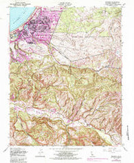 Seaside California Historical topographic map, 1:24000 scale, 7.5 X 7.5 Minute, Year 1947