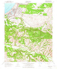 Seaside California Historical topographic map, 1:24000 scale, 7.5 X 7.5 Minute, Year 1947