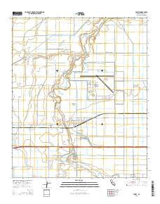 Seeley California Current topographic map, 1:24000 scale, 7.5 X 7.5 Minute, Year 2015