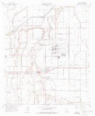 Seeley California Historical topographic map, 1:24000 scale, 7.5 X 7.5 Minute, Year 1957