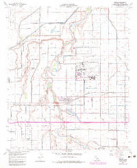 Seeley California Historical topographic map, 1:24000 scale, 7.5 X 7.5 Minute, Year 1957
