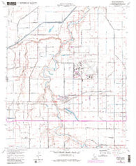 Seeley California Historical topographic map, 1:24000 scale, 7.5 X 7.5 Minute, Year 1957