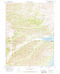 Sehorn Creek California Historical topographic map, 1:24000 scale, 7.5 X 7.5 Minute, Year 1967
