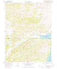 Sehorn Creek California Historical topographic map, 1:24000 scale, 7.5 X 7.5 Minute, Year 1967
