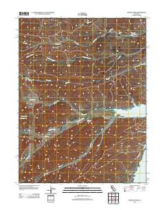 Sehorn Creek California Historical topographic map, 1:24000 scale, 7.5 X 7.5 Minute, Year 2012