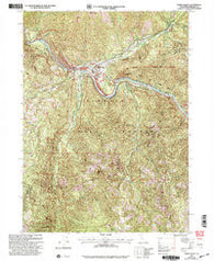 Seiad Valley California Historical topographic map, 1:24000 scale, 7.5 X 7.5 Minute, Year 2001