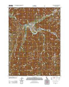Seiad Valley California Historical topographic map, 1:24000 scale, 7.5 X 7.5 Minute, Year 2012