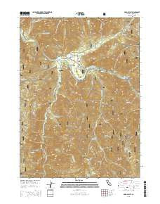 Seiad Valley California Current topographic map, 1:24000 scale, 7.5 X 7.5 Minute, Year 2015