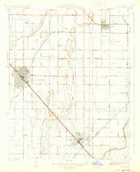 Selma California Historical topographic map, 1:31680 scale, 7.5 X 7.5 Minute, Year 1924