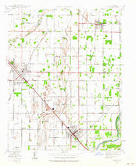 Selma California Historical topographic map, 1:24000 scale, 7.5 X 7.5 Minute, Year 1946