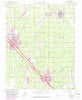 Selma California Historical topographic map, 1:24000 scale, 7.5 X 7.5 Minute, Year 1964