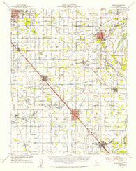 Selma California Historical topographic map, 1:62500 scale, 15 X 15 Minute, Year 1946